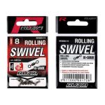 Вертлюг Ruzza Rolling Swivel Black №8 10шт