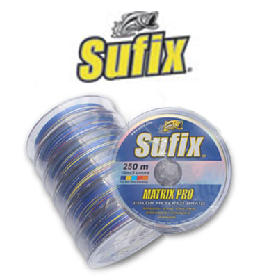 Sufix Matrix Pro Multi Color 250m New