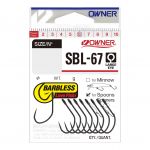 Крючок Owner SBL-67 Matt BC №6 10шт
