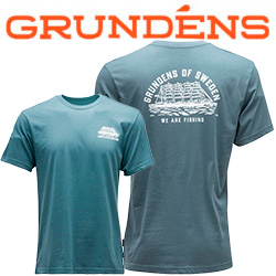 Grundens Tall Ship SS T-Shirt, Dark Slate