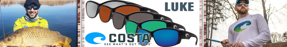 Costa Luke 580 P Black/Blue Mirror