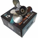 Гребной винт GL Marine Hidea/Yamaha 63V-45952-00-STAL, Нержавеющая сталь, 9 1/4*10