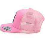 Кепка с сеткой 6P Volga Baits Dichka! Roar #Pink/Black&Grey