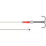 Монтаж на сома Mikado Set II Adjustable Combi Rig With Rattle (200см, попл.10г) (HIC094-3/0)