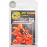 Джиг крашеный Сапог 18 гр, цв. 03-оранжевый, кр-к VD-071 GCS-071S-18-03 10 шт