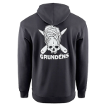 Толстовка Grundens Displacement DWR Hoodie Zero Shucks, Black, M