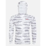 Футболка Pike Sunshield Hoodie Print CamoGrey р. XL
