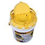 Ведро для живца Frabill Drainer Bait Bucket, с местом для аэратора в крышке, емкость 2 GAL./7.6 лит.