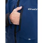 Костюм рыболовный демисезонный Graff 631-В-3/731-В-3 (Bratex 25000, синий) XL/176-182