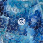 Футболка FHM Mark Evo V2 Принт голубой/мятный р.3XL