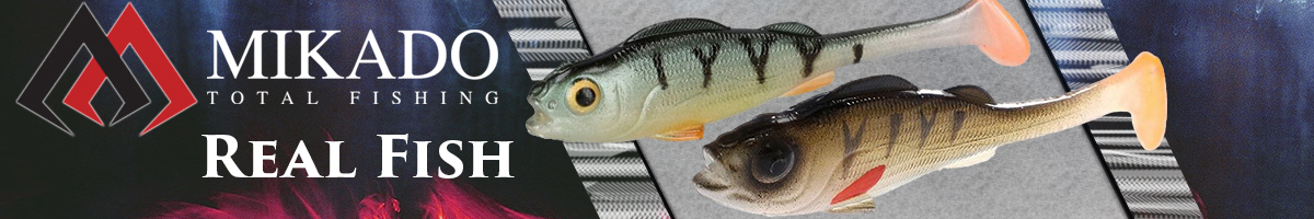 Mikado Real Fish 8cm Окунь
