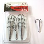 Двойник Jig It Long Double Hooks, 10 шт/уп. №1/0