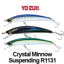 Yo-Zuri Crystal Minnow Suspending R1131
