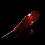 Зимняя удочка Artuda Инхэнд L красная