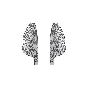 Синт/крыл ( Пад. ) ТМС Shimazaki Fly Wing III 01 Mayfly A(Large)