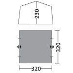 Шатер Nisus Veranda Comfort (N-3454)