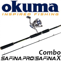 Okuma Safina Pro/Safina-X Spin Комбо набор