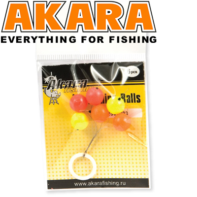 Akara Шар пенопластовый силиконовый стопор