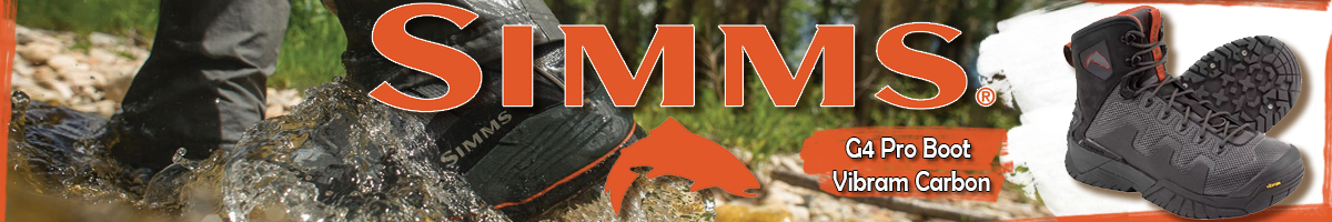 Simms G4 Pro Boot - Vibram, Carbon