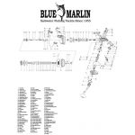 Катушка силовая Blue Marlin SPSR BMF4500-5500 серебро