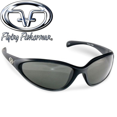 Flying Fisherman 7230BS Tortuga Matte Black, Smoke