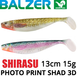 Balzer Shirasu Photo Print Shad 3D 13см/15гр.