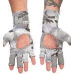 Перчатки Simms BugStopper SunGlove, Hex Flo Camo Steel, XLEU