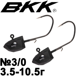BKK Refrax Jig - Black 3/0#