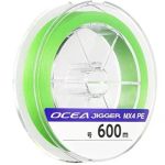 Шнур PE Shimano PL-O94P Ocea Jigger MX4 600m Lime Green 3.0 (23.6kg)