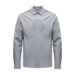 Рубашка мужская Finntrail Breeze 1212 Grey (S)