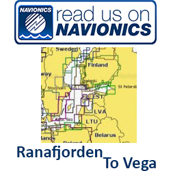 Карта Navionics Ranafjorden To Vega 5G427S