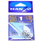 Карабин Hanzo Round Snap №1 BLN (10 шт.)