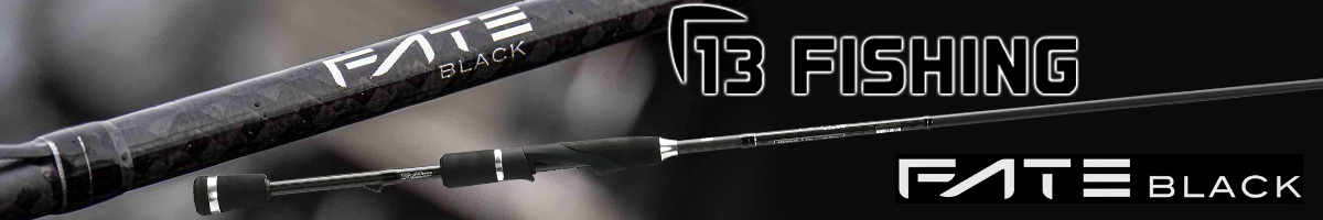 13 Fishing Fate Black Spin