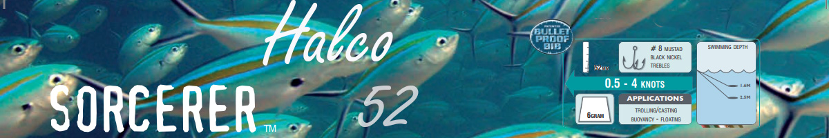 Halco Sorcerer 52 DD+STD