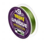 Леска плетёная Akkoi Mask Unique X9-150m (khaki) d0,20mm