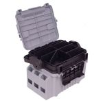 Ящик Kosadaka TB-S100-GRY, 31,3*23,3*23,1см для форелевой рыбалки, серый