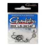 Крючок Gamakatsu LS-3614F Ring Eye N-L №06 (10шт)