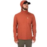 Футболка Simms Henry's Fork Hoody, Clay Heather, 3XL