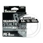Плетеный шнур Seaguar R-18 Kanzen Seabass Stealth Gray X8 150m #0.6