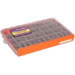 Коробка Kosadaka TB-S67-OR, 35,6*22,7*4,8см герм.. 4 продольные секции + доп. вставки, оранжевая