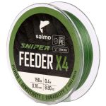 Шнур плетёный Salmo Sniper х4 Feeder Braid Army Green 150/010
