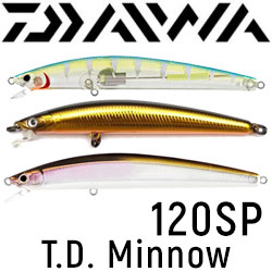 Daiwa T.D. Minnow 120SP