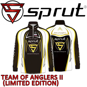 Sprut Team of Anglers II (Limited Edition) Black/White/Gold