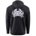 Толстовка Grundens Eat Your Words DWR HD Hoodie, Black Crab Graphic, 2XL
