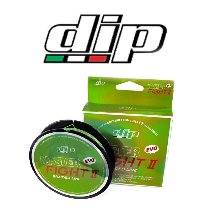 Dip Master Fight II Braided Fluo Green 270м