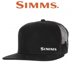 Simms CX Flat Brim Cap, Black