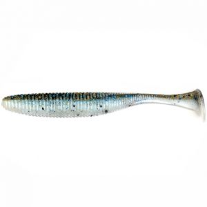 Силиконовая приманка Jackall Rhythm Wave 5,8" (4 шт.) цв. bluegill/pearl white