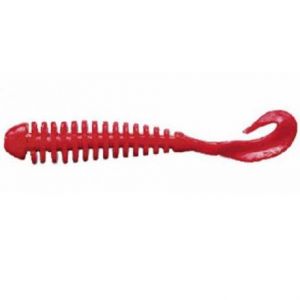 Твистер Berkley Gulp! SW Pulse Worm 3.2" цв. Red