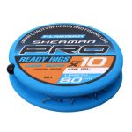 Готовые поводки Flagman Sherman Pro Wide Gape Ready Rig 0,105mm,#16,80cm