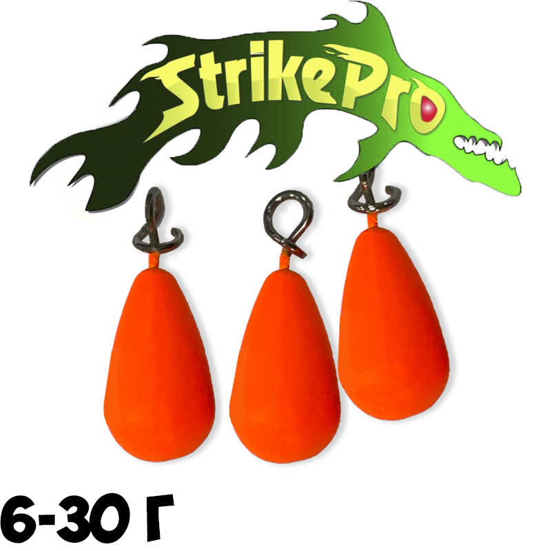 Strike Pro Fastach Sinker оранжевый 